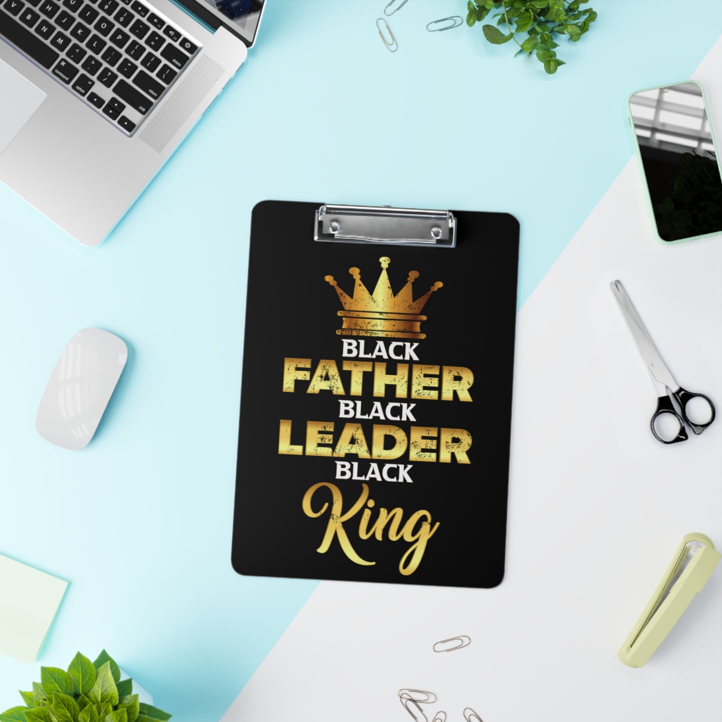 Father Leader King Clipboard