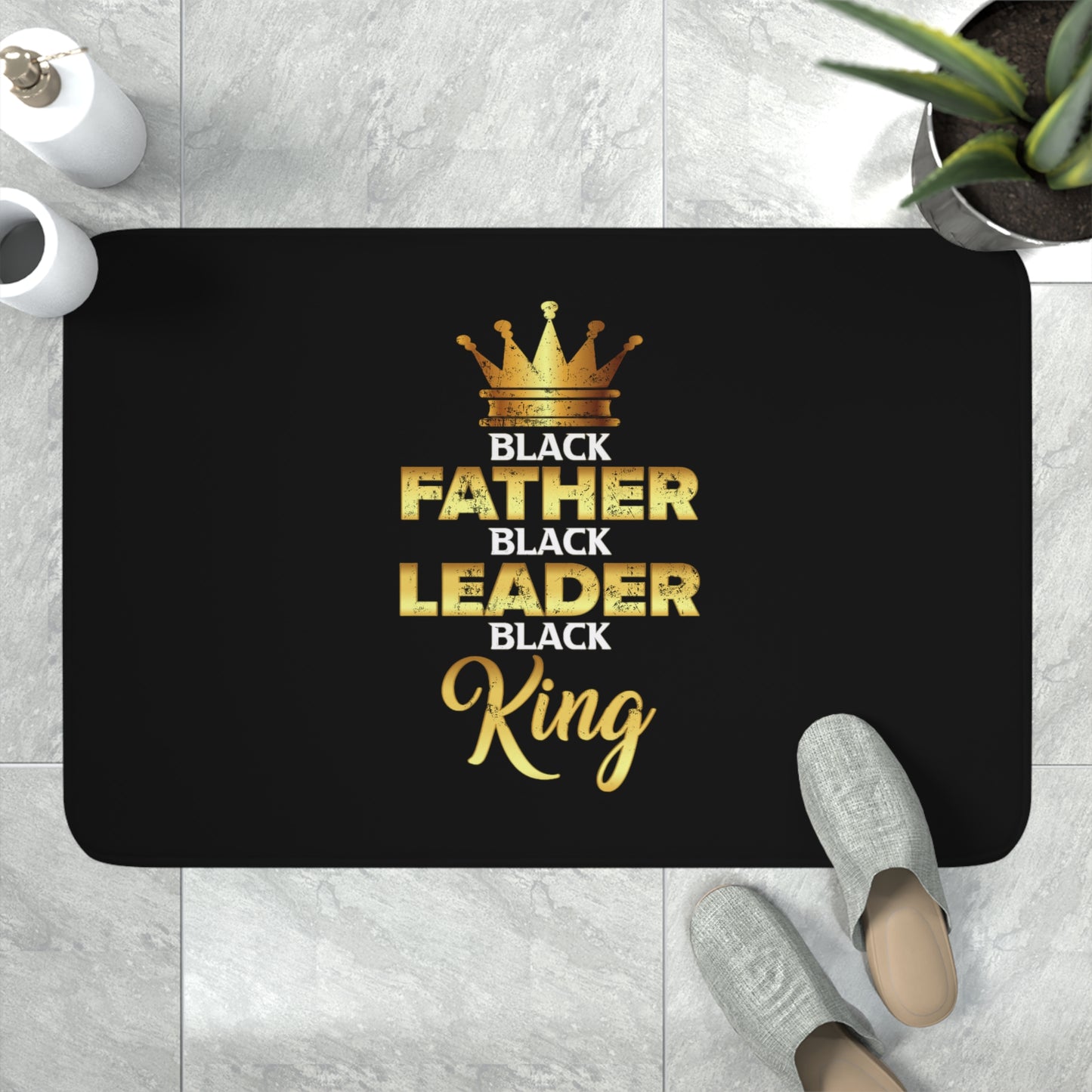 Father Leader King Memory Foam Bath Mat