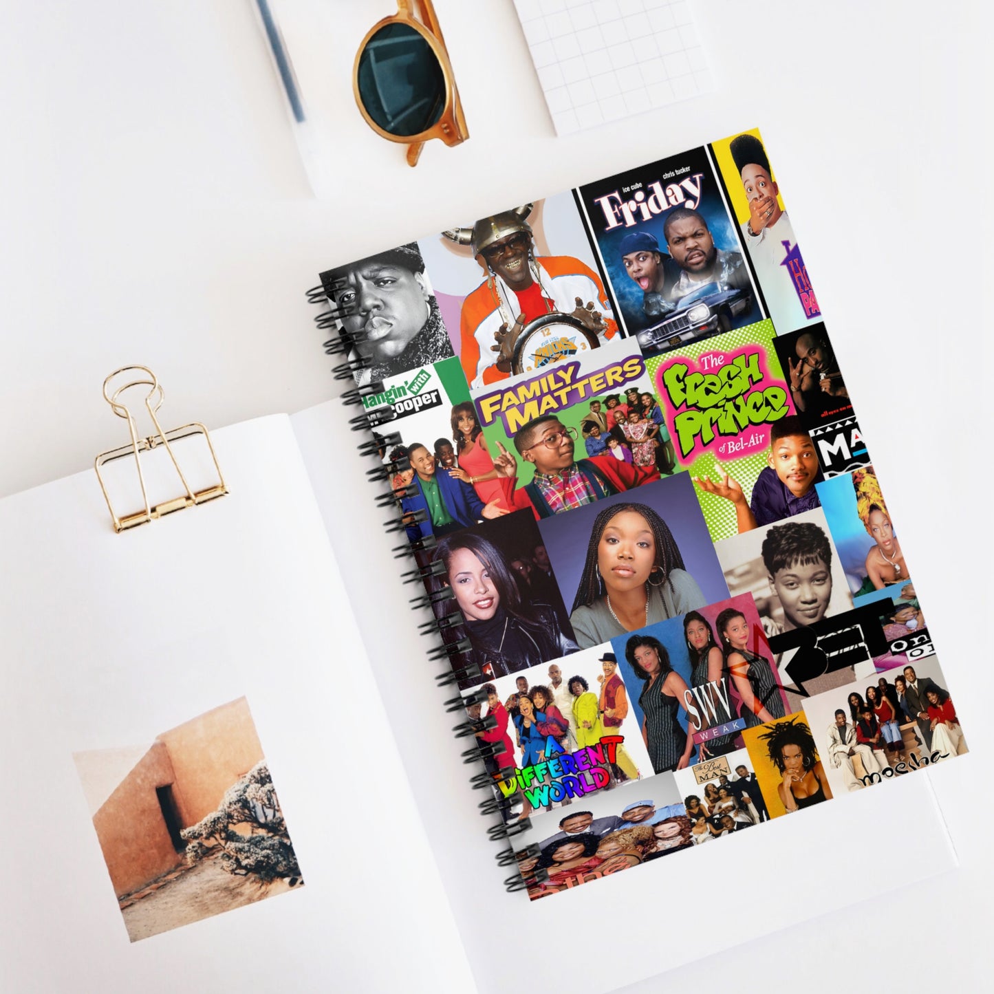 Back in the Day Spiral Mini Notebook - Ruled Line