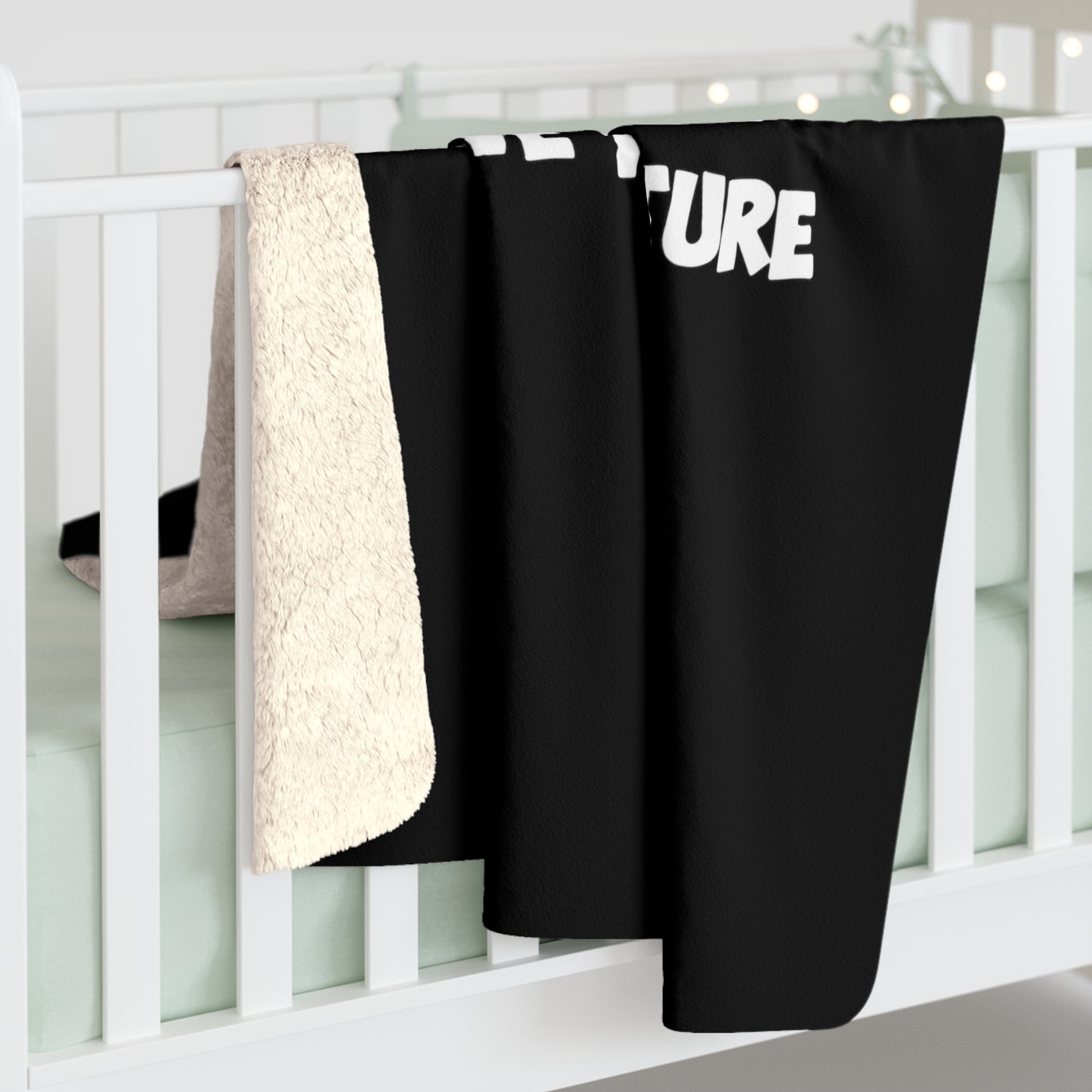 Hip Hop 50 Sherpa Fleece Blanket