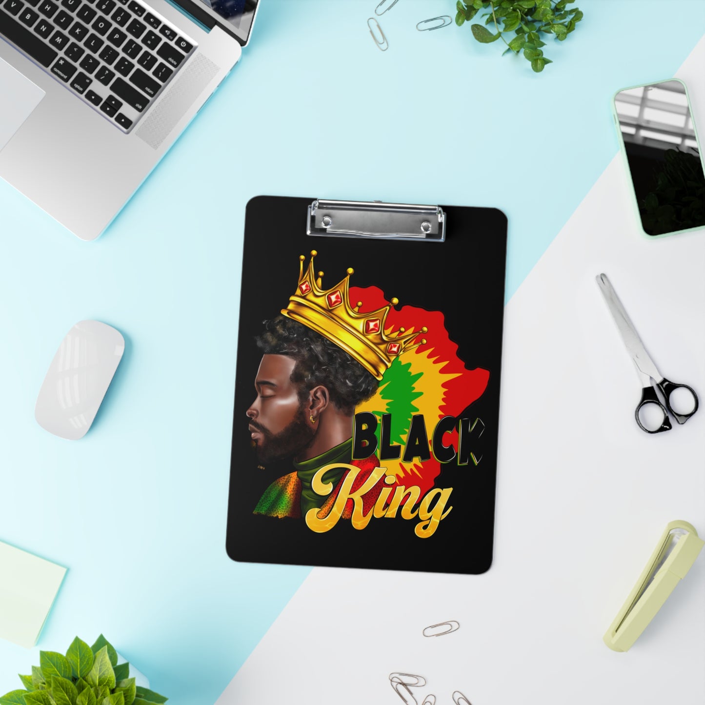 The Black King Clipboard