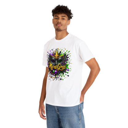 Mardi Gras 1 Unisex Heavy Cotton Tee