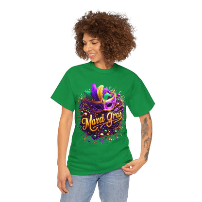 Mardi Gras 4 Unisex Heavy Cotton Tee