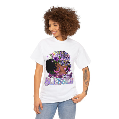 Just Blessed Unisex Heavy Cotton Tee