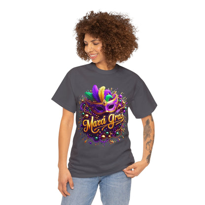 Mardi Gras 4 Unisex Heavy Cotton Tee