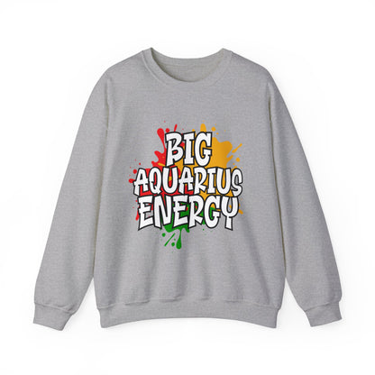 Aquarius Unisex Heavy Blend™ Crewneck Sweatshirt