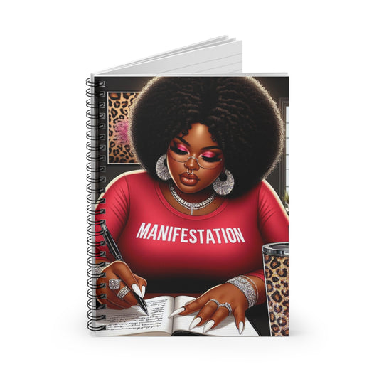 Manifestation Spiral Mini Notebook - Ruled Line