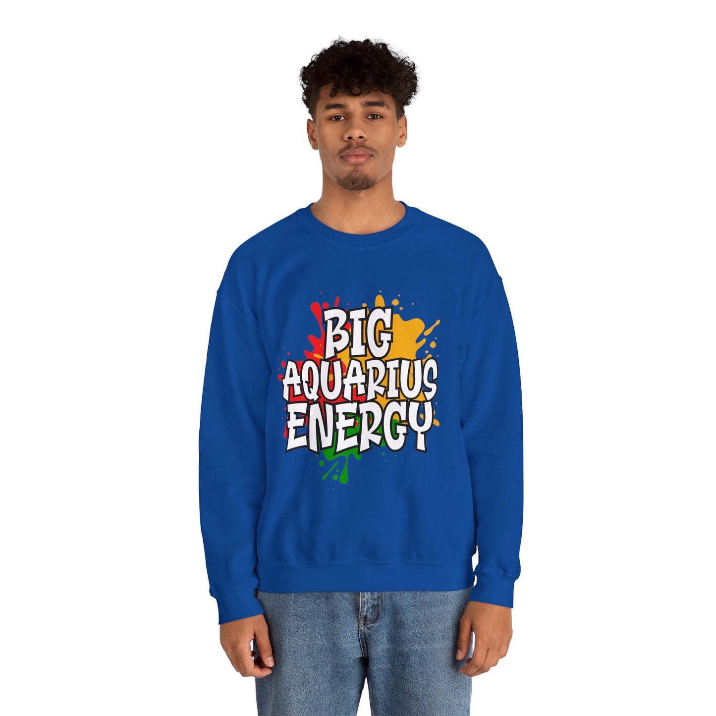 Aquarius Unisex Heavy Blend™ Crewneck Sweatshirt