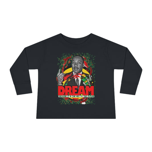 MLK Jr Unisex Toddler Long Sleeve Tee