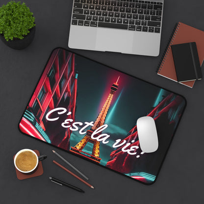 C'est La Vie Desk Mat