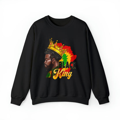 Black King Unisex Heavy Blend™ Crewneck Sweatshirt