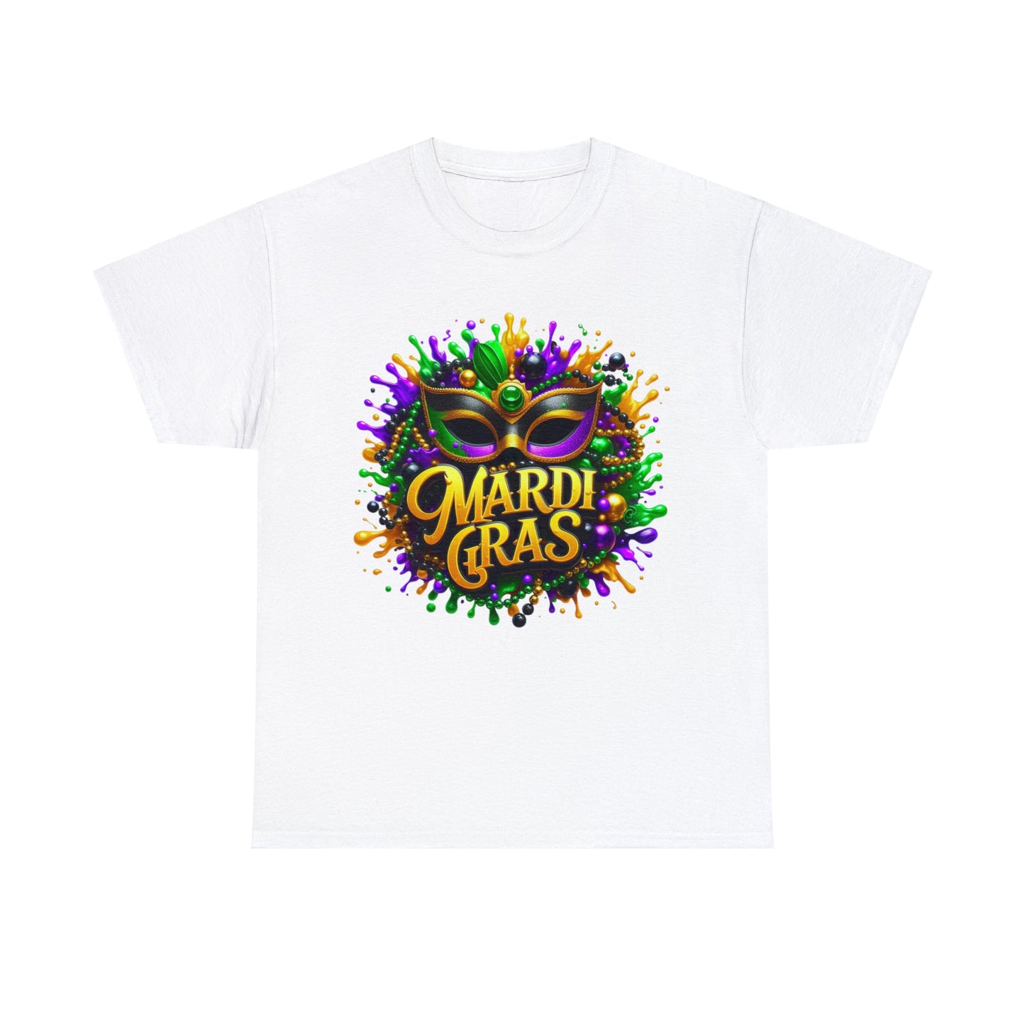 Mardi Gras 2 Unisex Heavy Cotton Tee