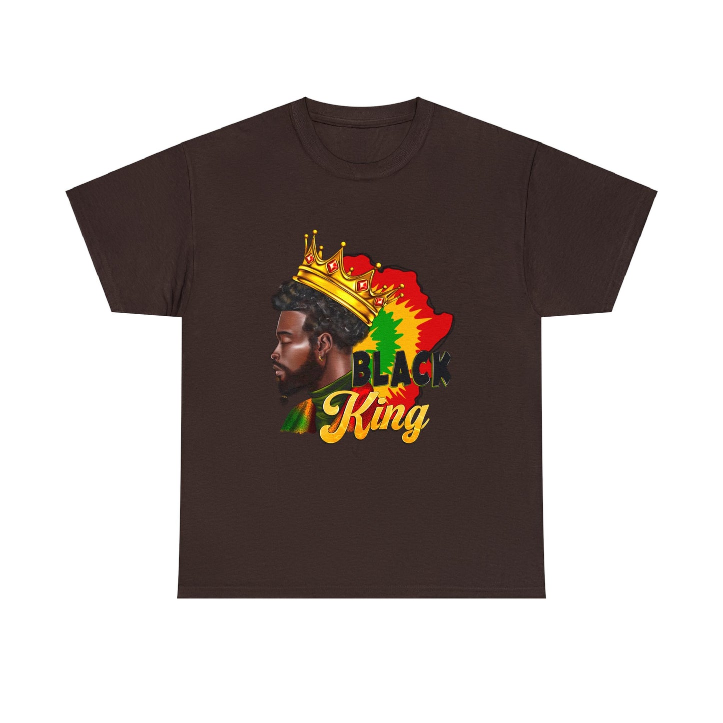 Black King Unisex Heavy Cotton Tee