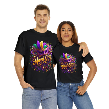 Mardi Gras 4 Unisex Heavy Cotton Tee