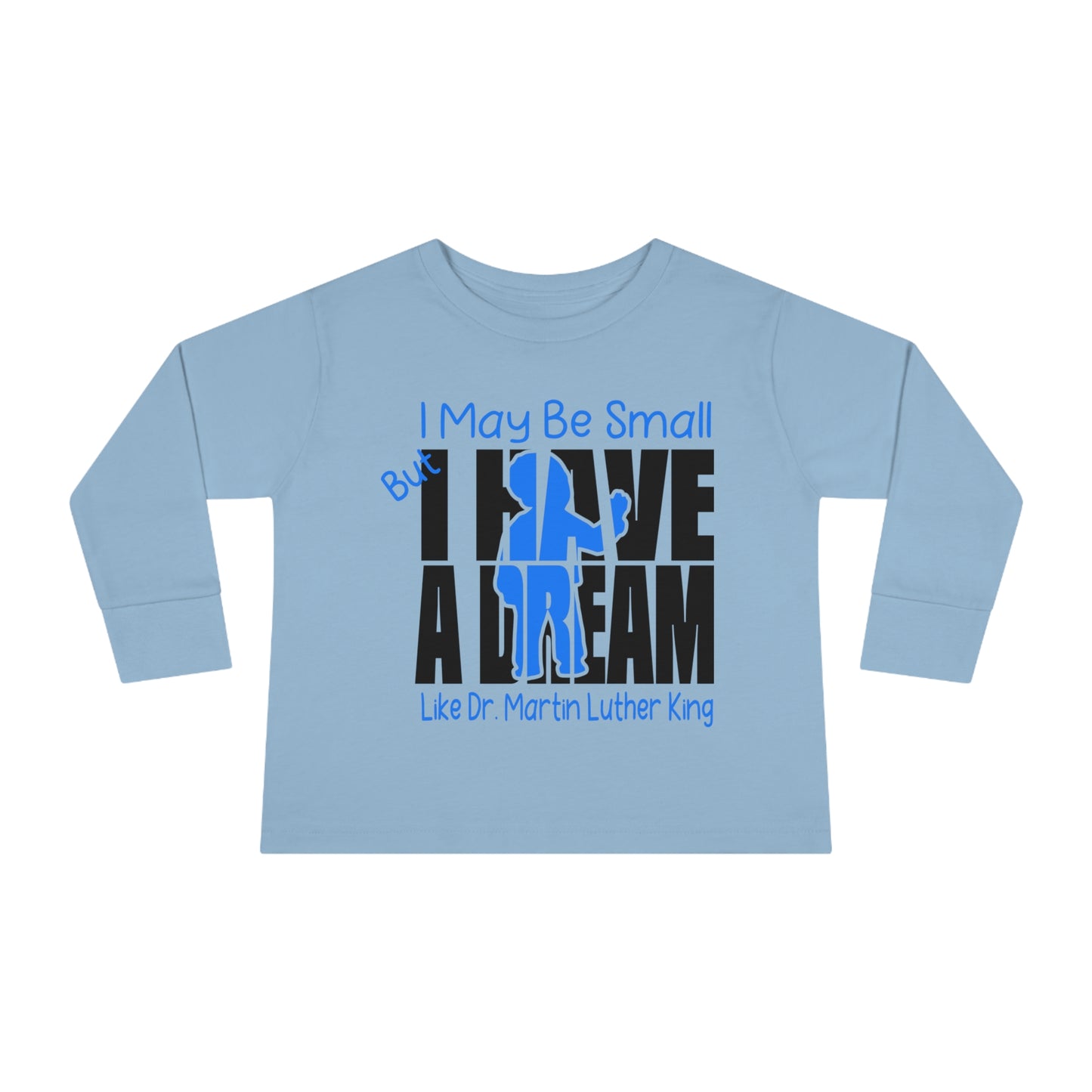 MLK Jr Boy Toddler Long Sleeve Tee