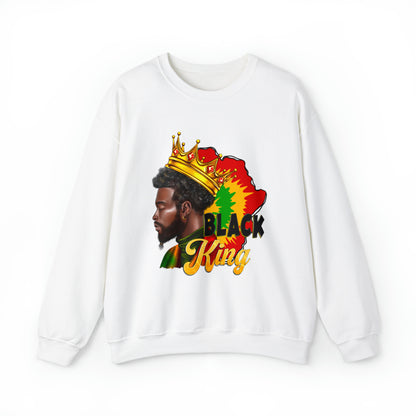 Black King Unisex Heavy Blend™ Crewneck Sweatshirt