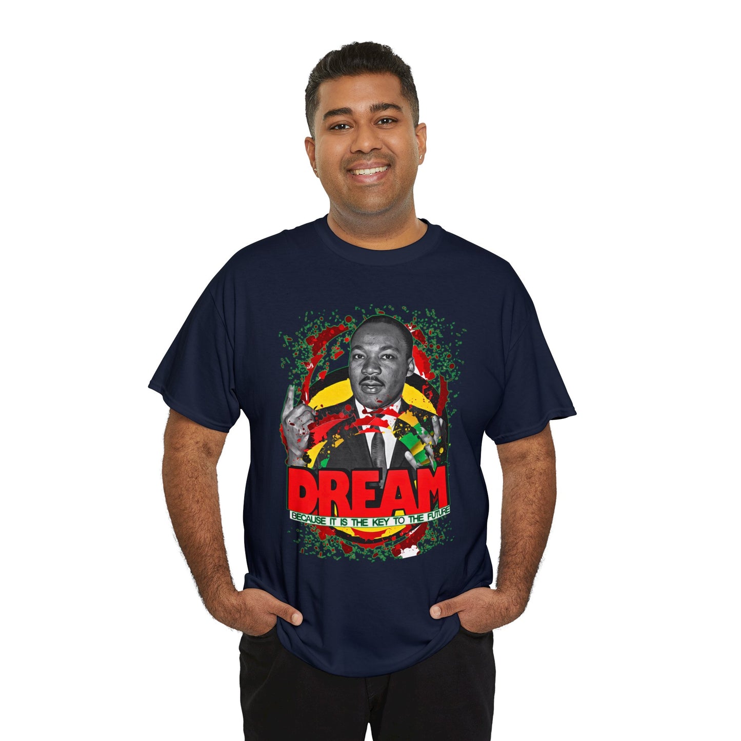 MLK Jr Unisex Heavy Cotton Tee