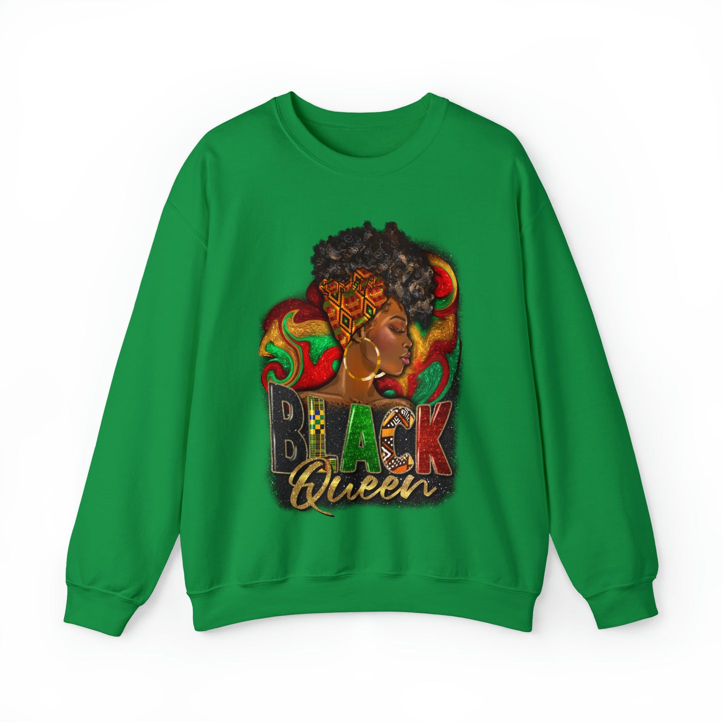 Black Queen Unisex Heavy Blend™ Crewneck Sweatshirt