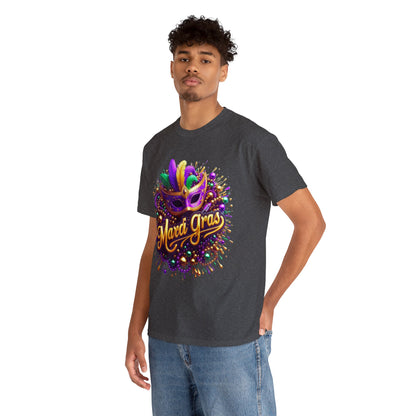 Mardi Gras 4 Unisex Heavy Cotton Tee