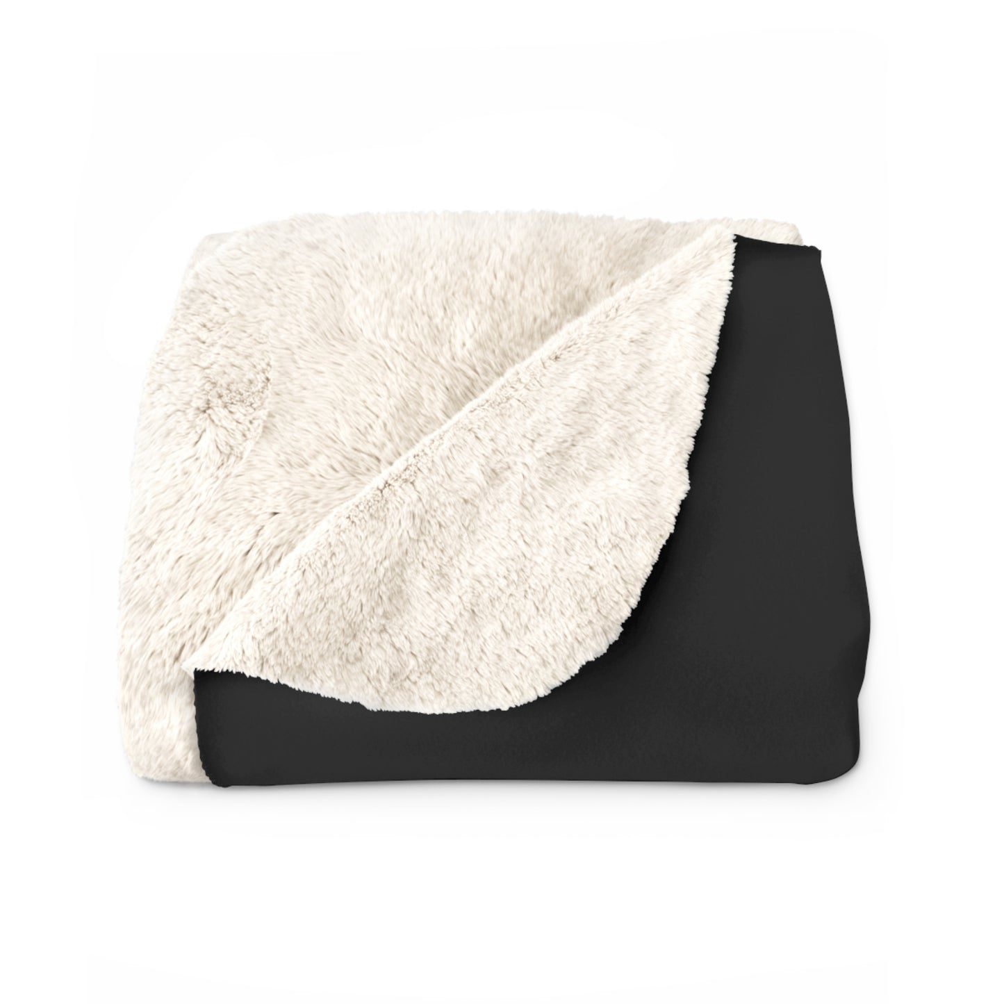 Black Queen Sherpa Fleece Blanket