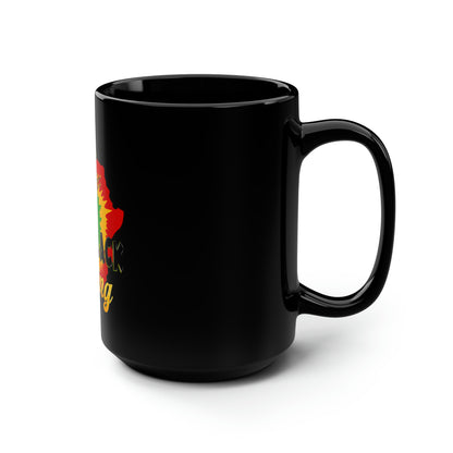 Black King Black Mug, 15oz