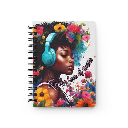 For the Love of Music Spiral Bound Journal