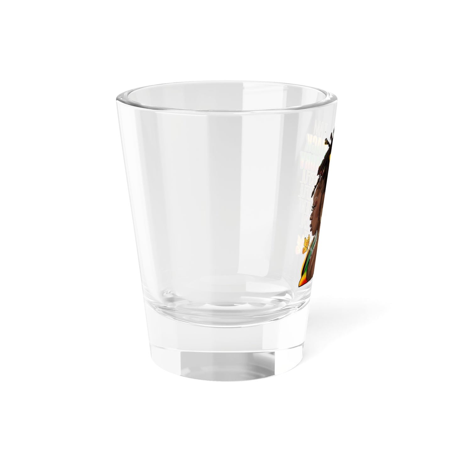 Black History Queen Shot Glass, 1.5oz