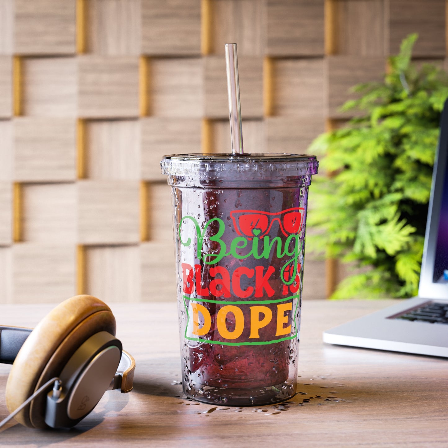 Being Black is Dope Suave Acrylic Cup