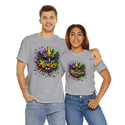 Mardi Gras 1 Unisex Heavy Cotton Tee