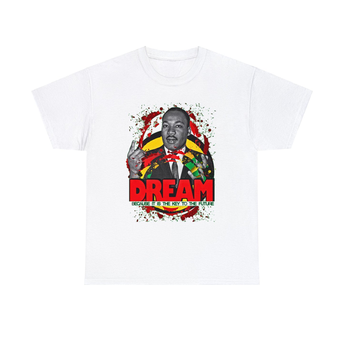 MLK Jr Unisex Heavy Cotton Tee