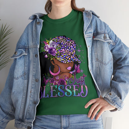 Just Blessed Unisex Heavy Cotton Tee