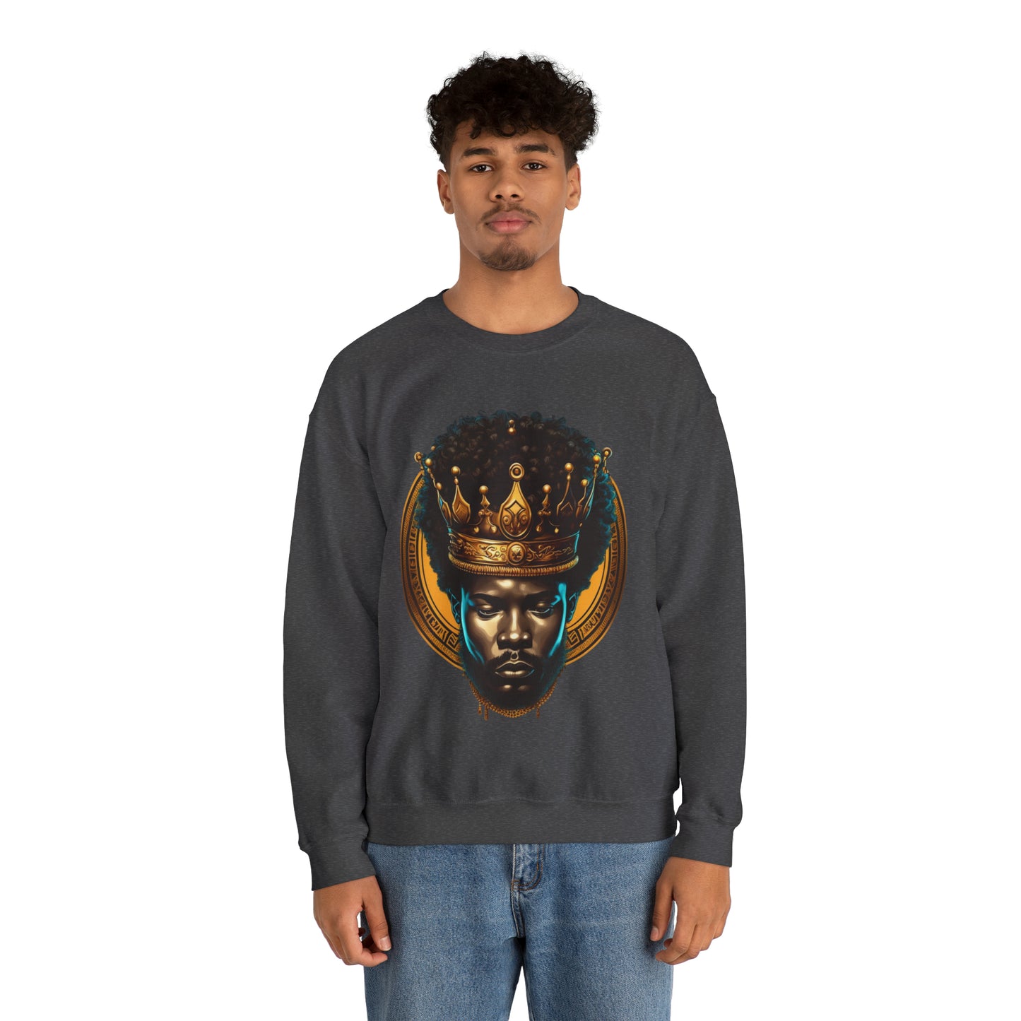 King 2 Unisex Heavy Blend™ Crewneck Sweatshirt