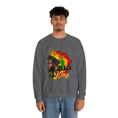 Black King Unisex Heavy Blend™ Crewneck Sweatshirt