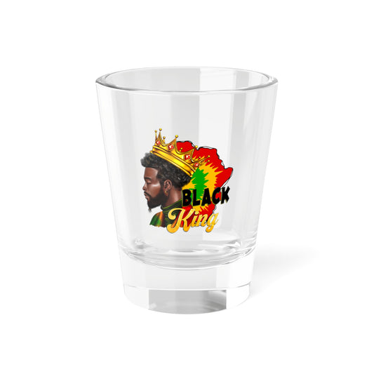 Black King Shot Glass, 1.5oz