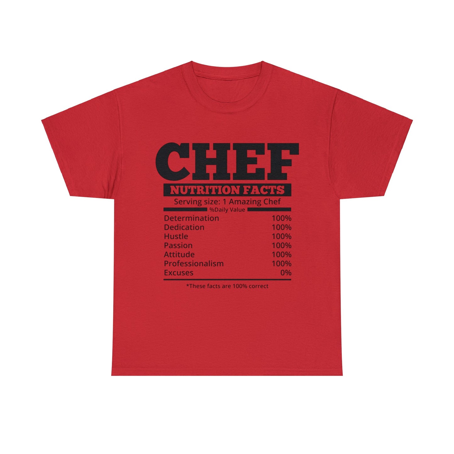 Chef Unisex Heavy Cotton Tee