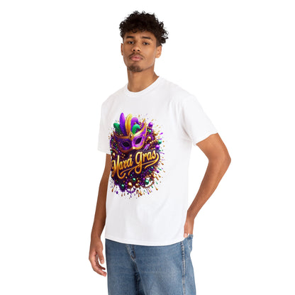 Mardi Gras 4 Unisex Heavy Cotton Tee