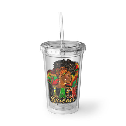 Black Queen Suave Acrylic Cup