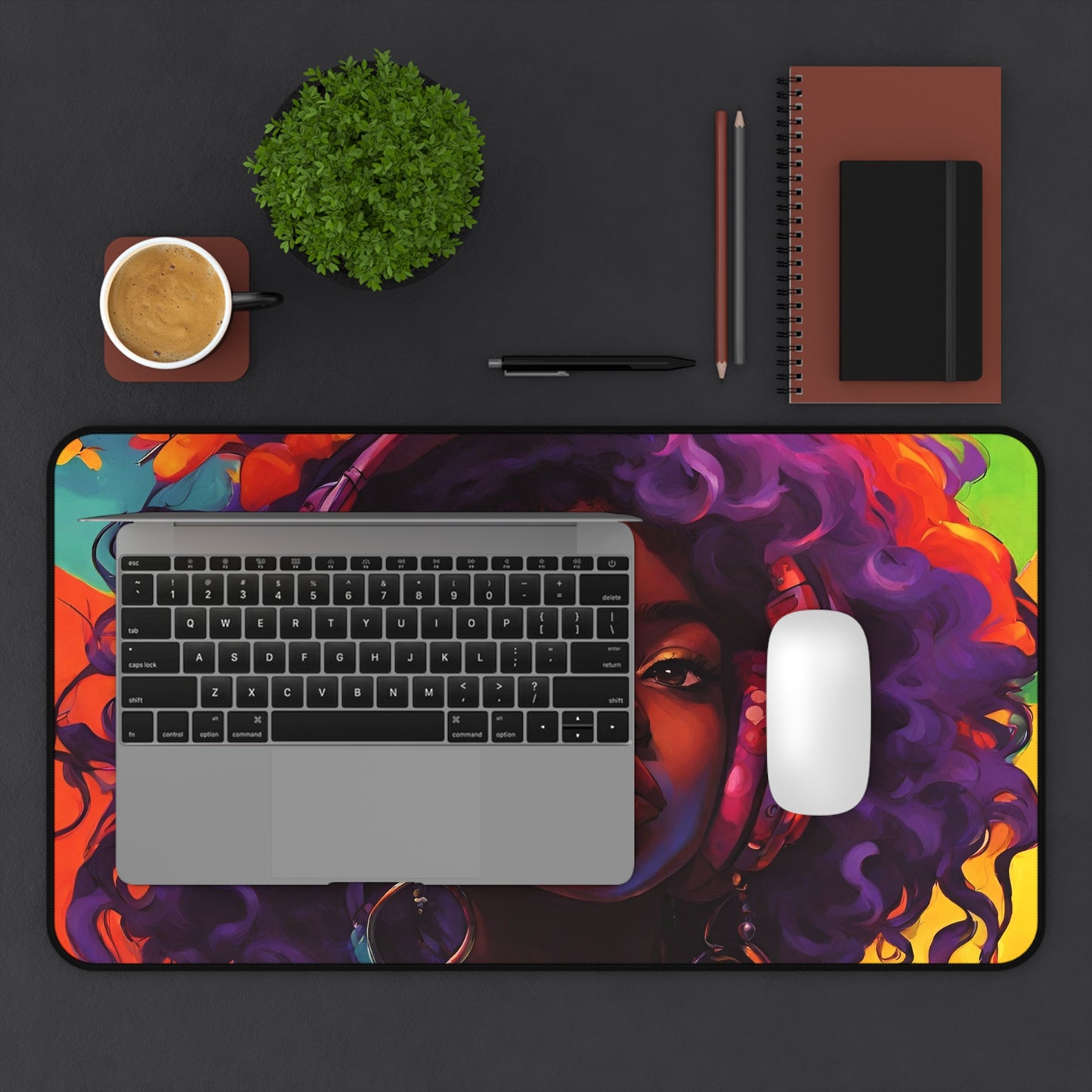 Musically Inclined Desk Mat