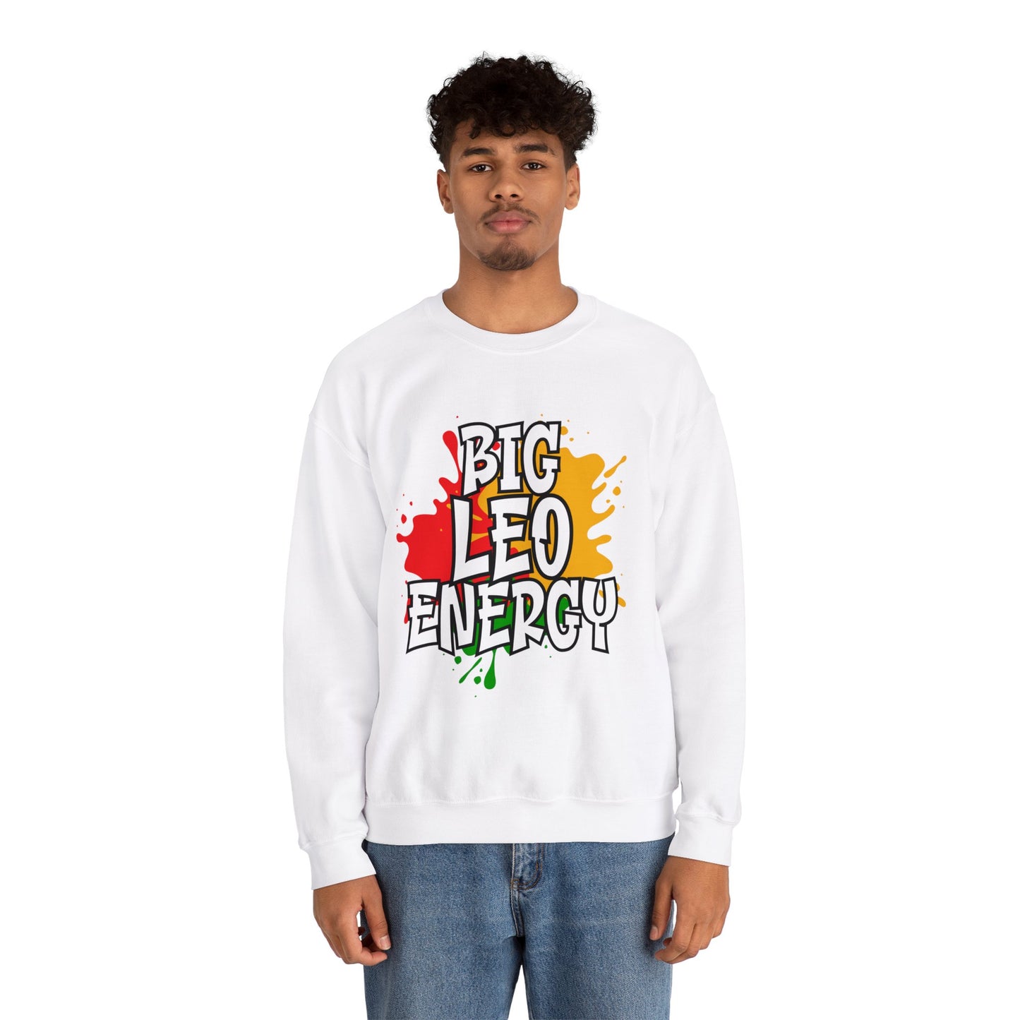 Leo Unisex Heavy Blend™ Crewneck Sweatshirt