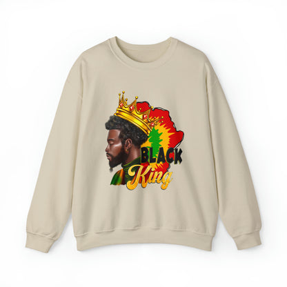 Black King Unisex Heavy Blend™ Crewneck Sweatshirt