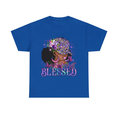 Just Blessed Unisex Heavy Cotton Tee