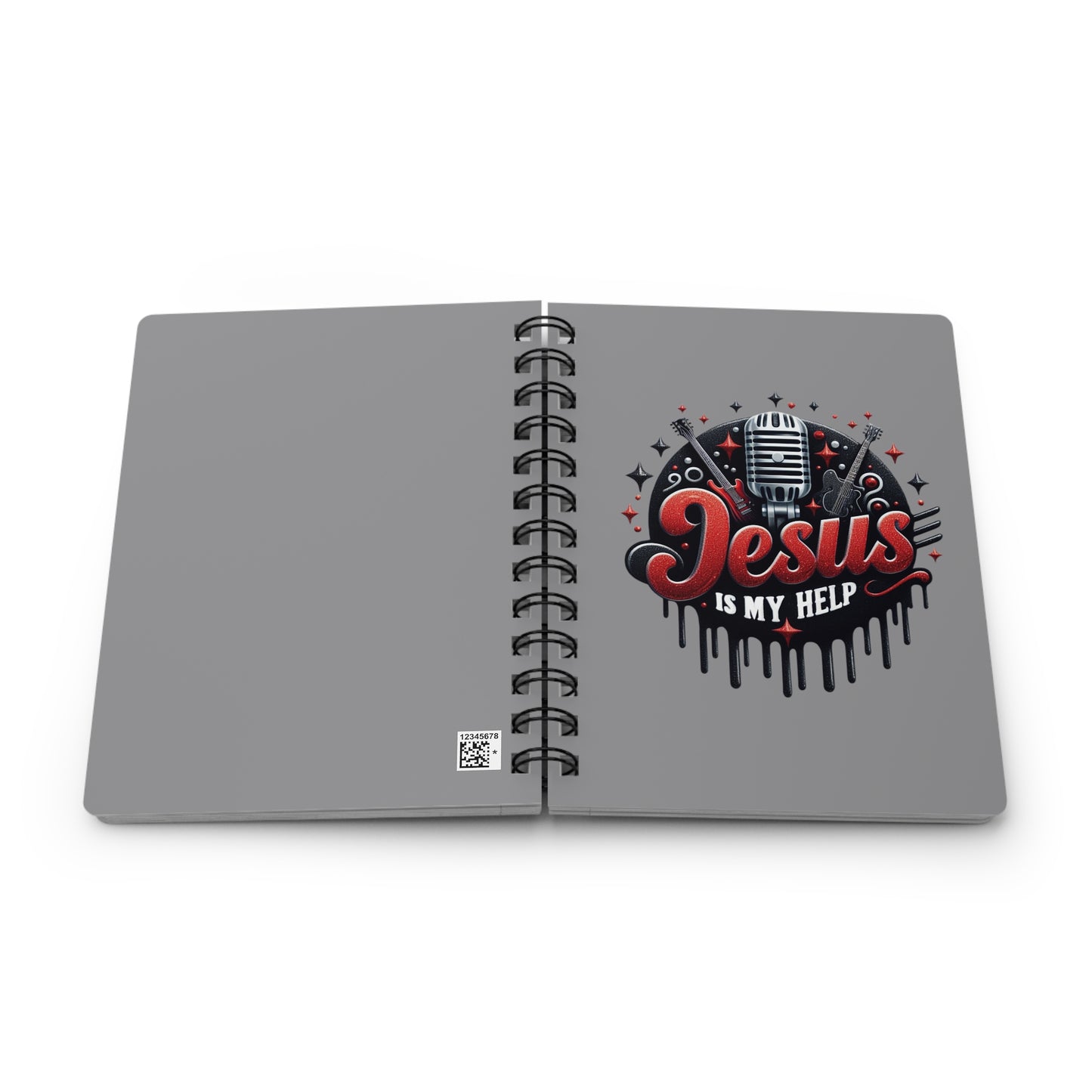 Jesus is My Help Spiral Bound Journal