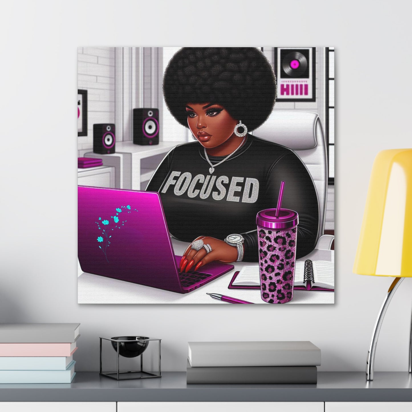 FOCUSED Canvas Gallery Wrap