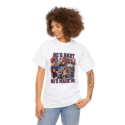 80s Baby 90s Made Me Unisex Heavy Cotton Tee