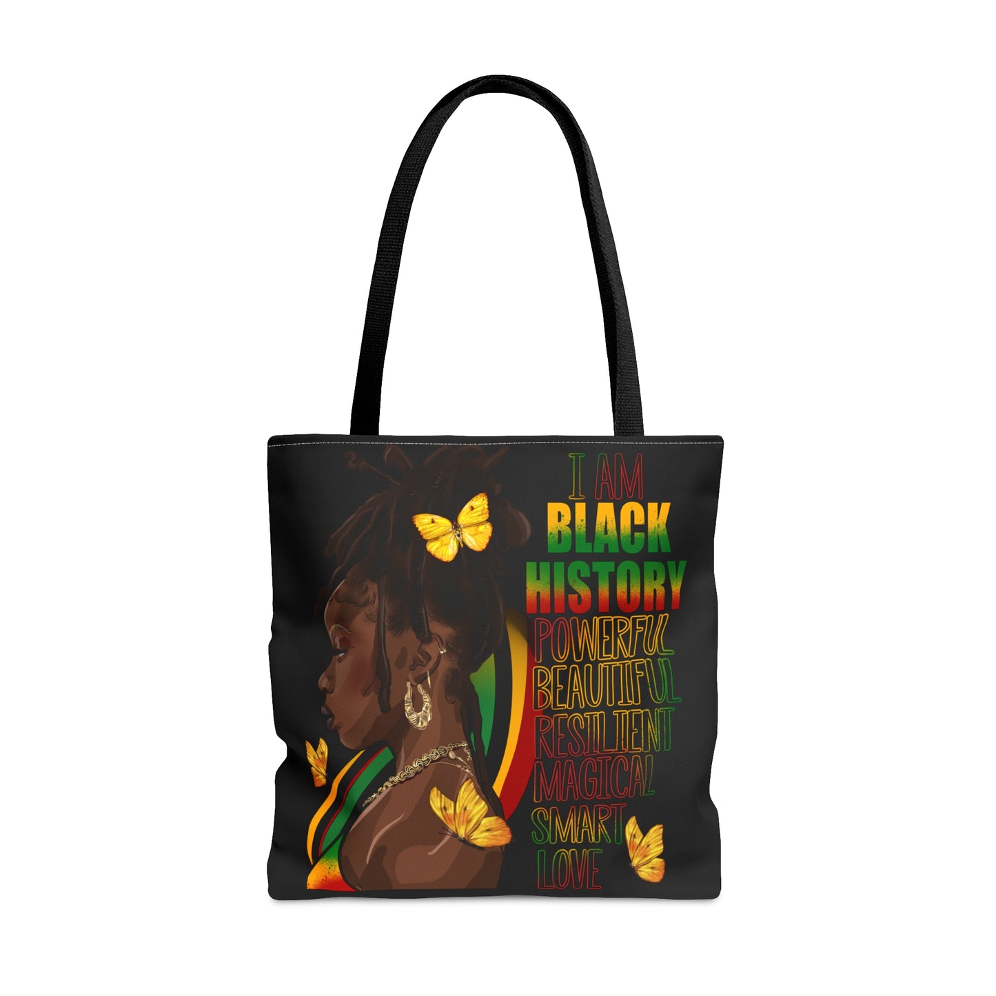 Black History Queen Tote Bag (AOP)