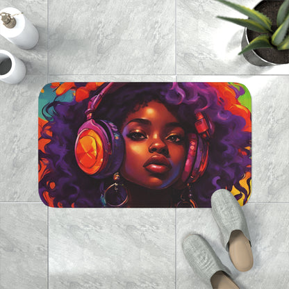 Musically Inclined Memory Foam Bath Mat