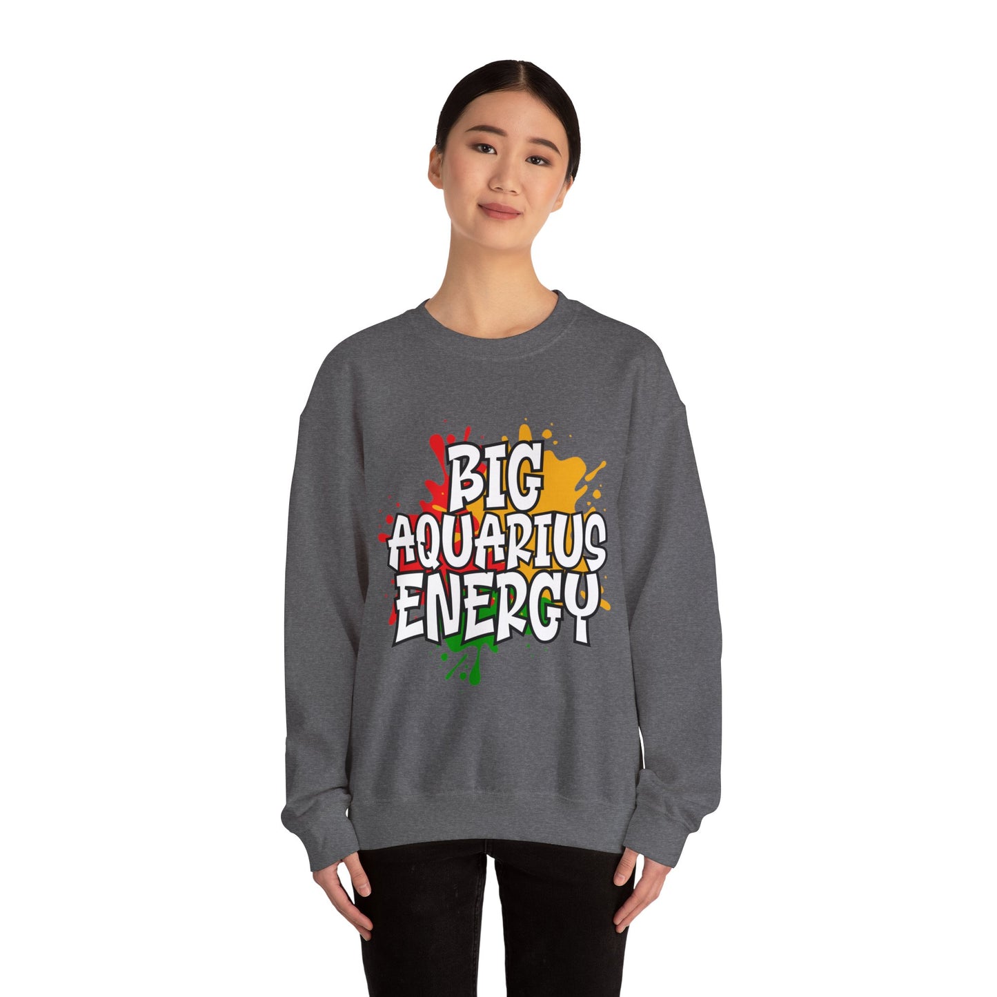 Aquarius Unisex Heavy Blend™ Crewneck Sweatshirt