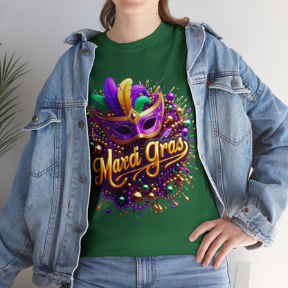 Mardi Gras 4 Unisex Heavy Cotton Tee