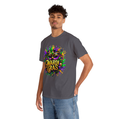 Mardi Gras 2 Unisex Heavy Cotton Tee