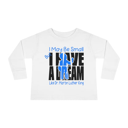 MLK Jr Boy Toddler Long Sleeve Tee